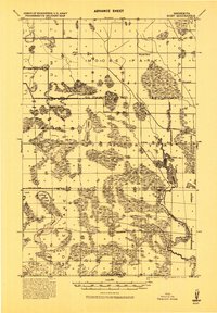 Rosy 1919 topographic map thumbnail