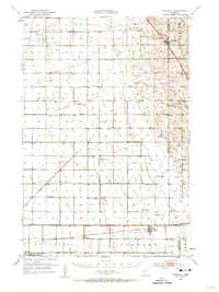 Rothsay 1951 topographic map thumbnail