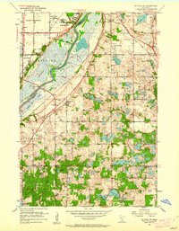 St. Paul SW 1951 topographic map thumbnail