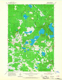 Sawyer 1954 topographic map thumbnail