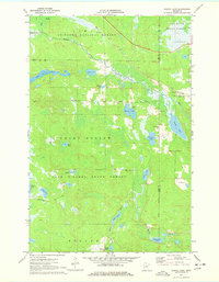 Shovel Lake 1970 topographic map thumbnail
