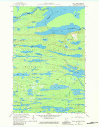 South Lake 1960 topographic map thumbnail