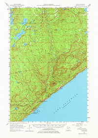 Tofte 1955 topographic map thumbnail
