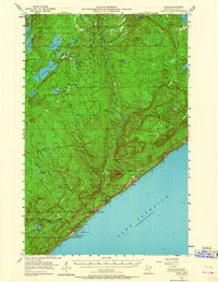 Tofte 1955 topographic map thumbnail