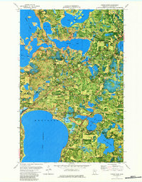 Turtle River 1972 topographic map thumbnail