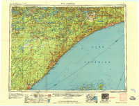 Two Harbors 1958 topographic map preview