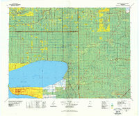 Upper Red Lake 1977 topographic map thumbnail