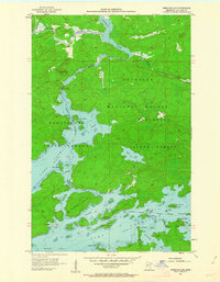 Vermilion Dam 1956 topographic map thumbnail