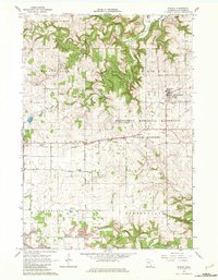 Wykoff 1965 topographic map thumbnail