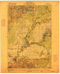 Aitkin 1915 topographic map thumbnail