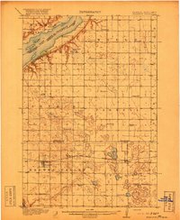 Beardsley 1918 topographic map preview
