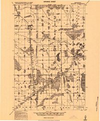 Bridgie 1919 topographic map thumbnail