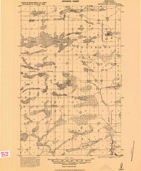 Brule Lake 1919 topographic map thumbnail
