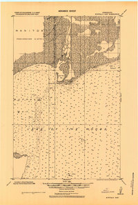 Buffalo Bay 1918 topographic map thumbnail