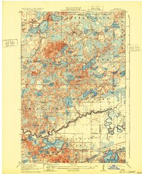 Cuyuna 1915 topographic map thumbnail