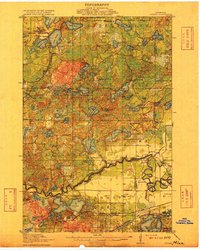 Cuyuna 1915 topographic map thumbnail