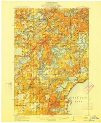 Deerwood 1914 topographic map thumbnail