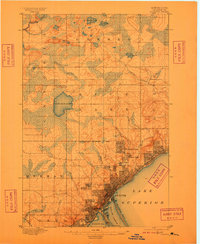 Duluth 1895 topographic map thumbnail