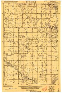 Fosston 1919 topographic map thumbnail