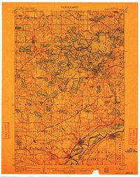 Minnetonka 1907 topographic map thumbnail