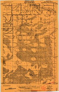 Peppermint Creek 1919 topographic map thumbnail