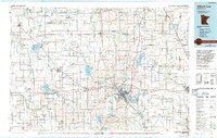 Albert Lea topographic map thumbnail