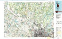 Anoka 1991 topographic map thumbnail