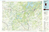 Brainerd 1986 topographic map thumbnail