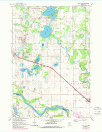Clear Lake 1961 topographic map thumbnail