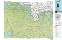Crane Lake 1978 topographic map thumbnail