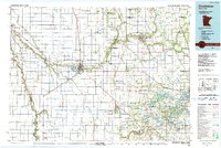 Crookston 1984 topographic map thumbnail
