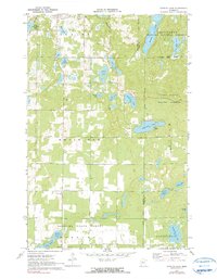 Crystal Lake 1970 topographic map thumbnail
