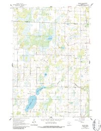 Dalbo 1961 topographic map thumbnail