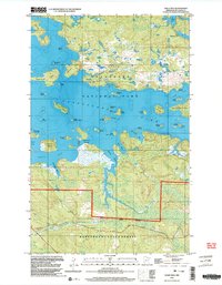 Daley Bay 1999 topographic map thumbnail