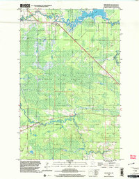 Ericsburg 1999 topographic map thumbnail