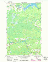 Ericsburg 1969 topographic map thumbnail