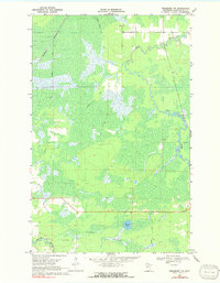 Ericsburg NW 1969 topographic map thumbnail