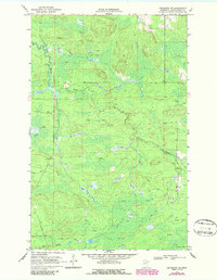 Ericsburg SE 1969 topographic map thumbnail