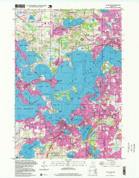 Excelsior 1997 topographic map thumbnail