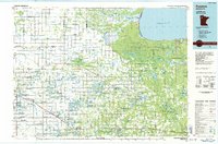Fosston 1985 topographic map thumbnail