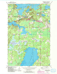 Fredenberg 1953 topographic map preview
