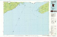 Grand Portage 1985 topographic map thumbnail