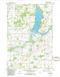 Henriette 1983 topographic map thumbnail