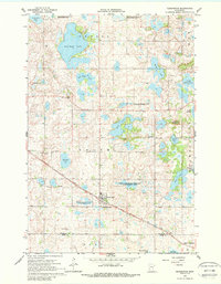 Kensington 1966 topographic map thumbnail