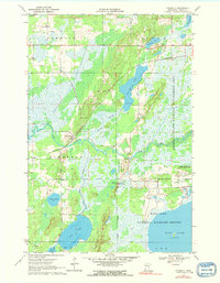 Kimberly 1970 topographic map thumbnail