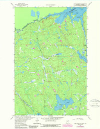 Lake Jeanette 1963 topographic map thumbnail