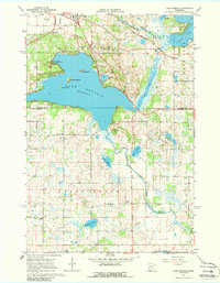 Lake Koronis 1967 topographic map thumbnail