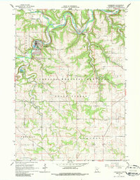 Lanesboro 1965 topographic map thumbnail