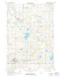 Le Center 1966 topographic map thumbnail