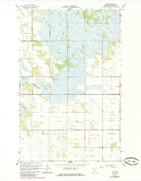 Leo 1966 topographic map thumbnail
